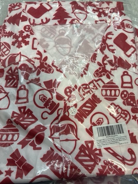 Condition photo showing New/Like New for Giftdigger Mardi Gras Shirts for Men Funny 3D Print Button Up Shirt for Men Holiday Casual Aloha Hawaiian Short Sleeve Shirts