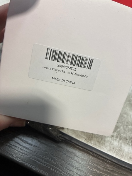 Condition photo showing New/Like New for Phone Charm Crystal Chain Pearl Phone Charms Strap Handmade Aesthetic Bag Keychain Camera Charms for Women