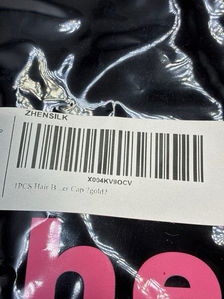 Condition photo showing New/Like New for ZHENSILK 3PCS Silk Sleep Bonnet for Women, Large Satin Hair Caps with Elastic Band for Curly Hair and Frizz Control