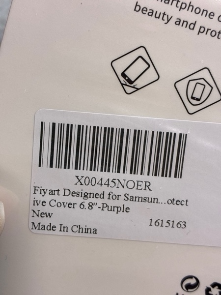 Condition photo showing New/Like New for Fiyart Designed for Samsung Galaxy S24 Ultra Case,Compatible with MagSafe Love Heart Plating Camera Protection Clear Phone Case, Magnetic Glitter for Women Girls Protective Cover 6.8"-Purple