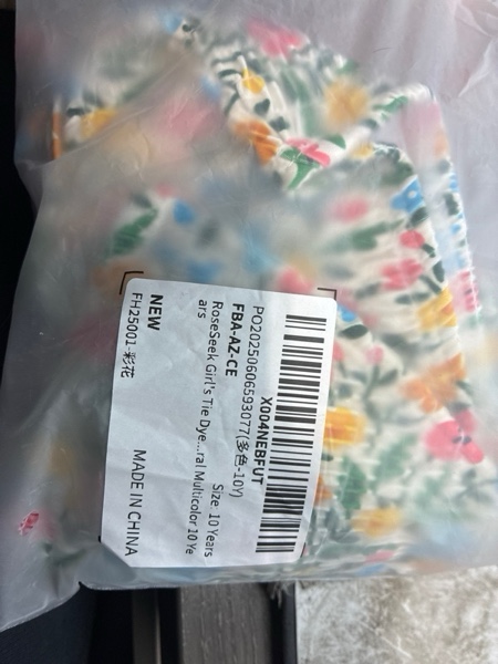 Condition photo showing New/Like New for Girl's Tie Dye Smocked 2 Piece Swimwear Sets Backless Halter Bikini Cute Brief Bathing Suit