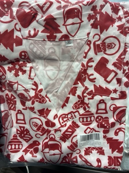 Condition photo showing New/Like New for Giftdigger Mardi Gras Shirts for Men Funny 3D Print Button Up Shirt for Men Holiday Casual Aloha Hawaiian Short Sleeve Shirts