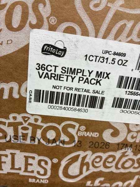 Condition photo showing New/Like New for Simply Snacks Variety Pack, 0.875 Oz Bag, 36 Count, Organic, Packaging May Vary