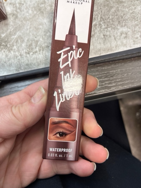 Condition photo showing New/Like New for NYX PROFESSIONAL MAKEUP Epic Ink Liner, Waterproof Liquid Eyeliner with Vegan Formula - Graham Cracker (Light Brown Matte)