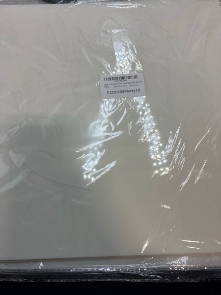 Condition photo showing New/Like New for Large Christmas Stencils for Door Mats Reusable Snowmans Nativity Doormat Stencils for Painting Merry Christmas Welcome Stencil Let it Snow Templates for Doormats Wood Sign Windown Crafts (Merry10)