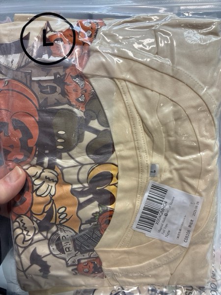 Condition photo showing New/Like New for Halloween Shirts for Women Magical Halloween Tshirt Cute Ghost Graphic Tees Spooky Season Casual Short Sleeve Fall Tops Apricot03 Small