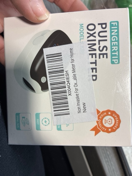 Condition photo showing New/Like New for Pulse Oximeter Fingertip Oxygen Monitor Fingertip with SpO2 Pulse Rate and PI RR OLED Precision Fast Oximeter SpO2 Reading Outdoor Sports Home