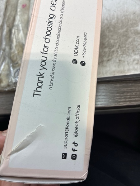 Condition photo showing New/Like New for (Size S) OEAK Womens Deep V Bras Wireless Comfortable Bra Supportive No Underwire Bras Tshirt Push Up Bralettes Plunge Seamless Bra Small Nude