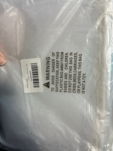 Condition photo showing New/Like New for HULISEN Clear Bag for Stadium Events, Clear Purses for Women Stadium Crossbody, Transparent Handbag for Concerts & Sports Fan A17