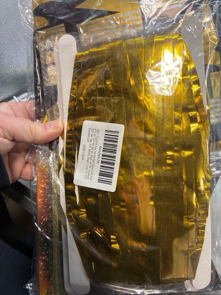 Condition photo showing New/Like New for YQUQWN New Years Eve Party Supplies 2026, Pack of 74, 4D Disco Ball Balloons, Happy New Year Banner for Happy New Year Decorations 2026 New Years 2026 Balloons, Fringe Curtain for NYE Decorations 2026