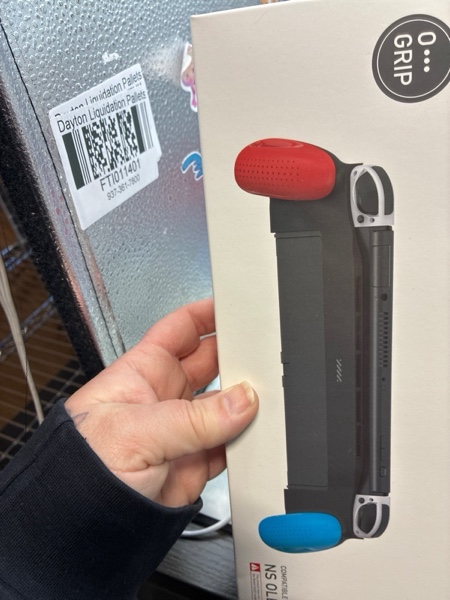 Condition photo showing New/Like New for JUSPRO Grip Case Compatible with Nintendo Switch OLED, Unique Switch Accessories Designed Comfortable & Ergonomic Grip with 5 Game Slots