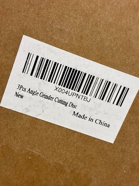 Condition photo showing New/Like New for 3Pcs Angle Grinder Wood Carving Disc, 4" Angle Grinder Attachments, Stump Grinder Tool Grinding Wheel Cutting Disc