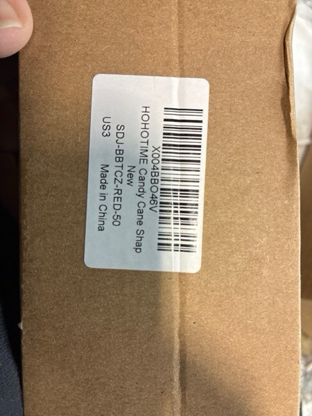 Condition photo showing New/Like New for HOHOTIME 30Pcs Candy Cane Christmas Decorations, Red White Straight Christmas Tree Picks Ornaments, Candy Cane Christmas Tree Decorations for Vase Garland Wreath DIY Craft Xmas Tree Topper Home Decor Red and White 30