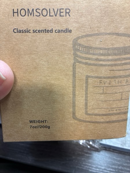 Condition photo showing New/Like New for Homsolver Mothers Day Gifts from Daughter Son,Birthday Gifts for Mom, Her, Bonus Mom, Mother (mom i Hope This Candle-White) White i hope