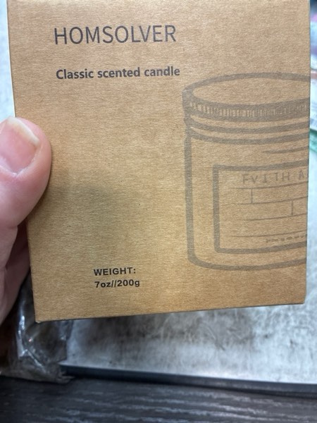 Condition photo showing New/Like New for Homsolver Mothers Day Gifts from Daughter Son,Birthday Gifts for Mom, Her, Bonus Mom, Mother (mom i Hope This Candle-White) White i hope