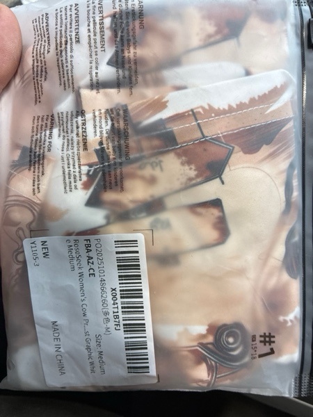 Condition photo showing New/Like New for Women's Cow Print Tank Top Sleeveless Crewneck Fitted Crop Tops Summer Cowgirl Vest XX-Small Graphic White