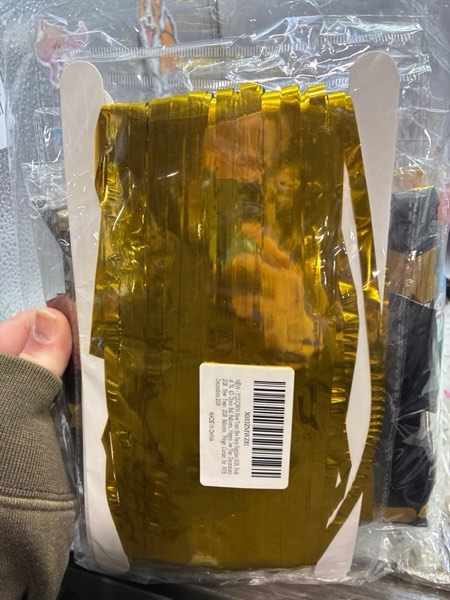 Condition photo showing New/Like New for YQUQWN New Years Eve Party Supplies 2026, Pack of 74, 4D Disco Ball Balloons, Happy New Year Banner for Happy New Year Decorations 2026 New Years 2026 Balloons, Fringe Curtain for NYE Decorations 2026