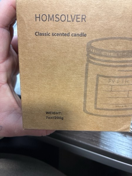 Condition photo showing New/Like New for Homsolver Mothers Day Gifts from Daughter Son,Birthday Gifts for Mom, Her, Bonus Mom, Mother (mom i Hope This Candle-White) White i hope