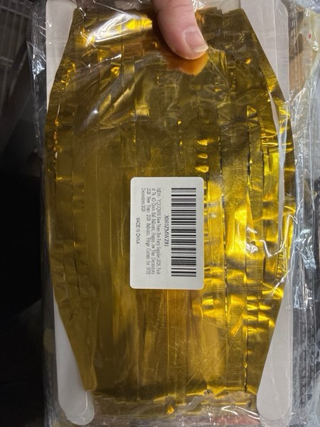 Condition photo showing New/Like New for YQUQWN New Years Eve Party Supplies 2026, Pack of 74, 4D Disco Ball Balloons, Happy New Year Banner for Happy New Year Decorations 2026 New Years 2026 Balloons, Fringe Curtain for NYE Decorations 2026