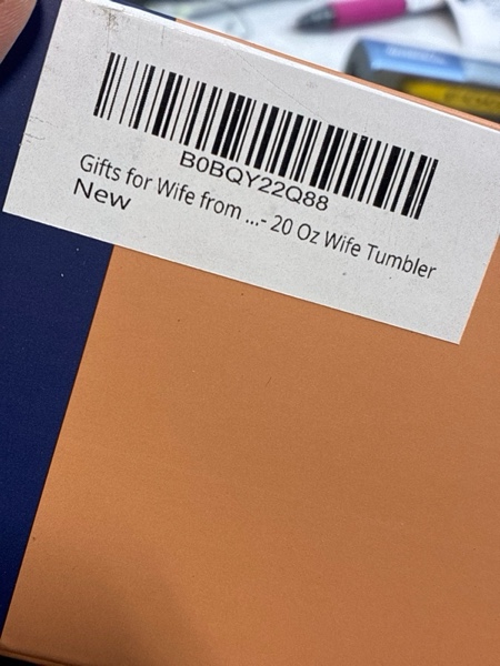 Condition photo showing New/Like New for Gifts for Wife from Husband - Wife Gifts - Wedding Anniversary for Women, Valentines, Birthday Gift Ideas, Mothers Day, Christmas Gift for Her - Romantic Love Cup for Her - 20 Oz White Tumbler