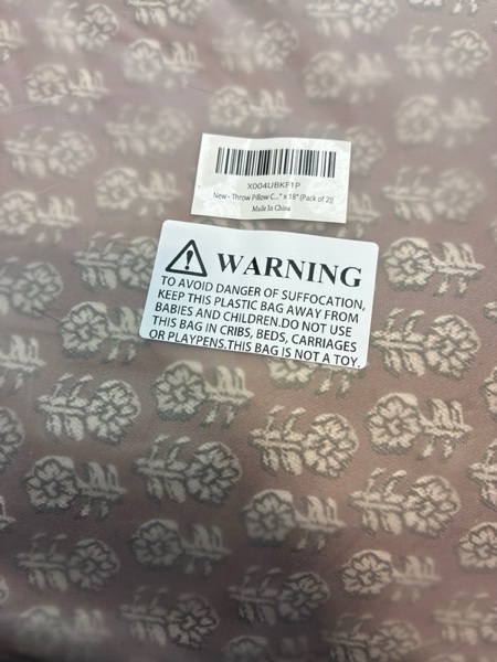 Condition photo showing New/Like New for TerraBliss Throw Pillow Covers 18x18 inch Set of 2,Fall Pillow Covers Floral Boho Deco Couch Cushion Case Linen Suitable for Sofa Chair Living Room Bedroom