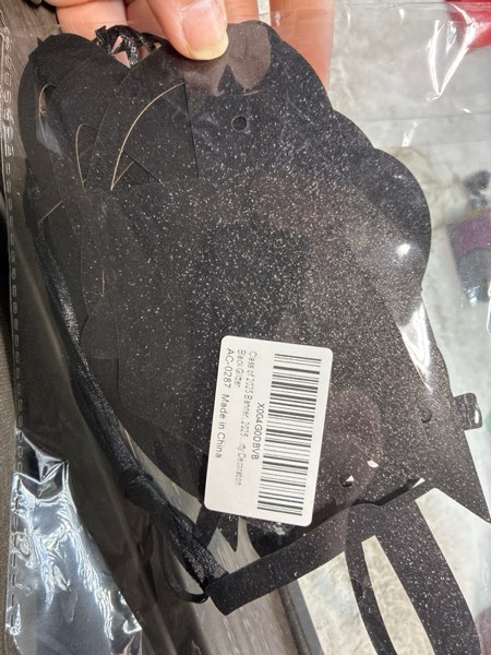 Condition photo showing New/Like New for Class of 2025 Banner, Congrats Grad Graduation Banner, 2025 Senior High School College Graduation Party Decoration Black Glitter