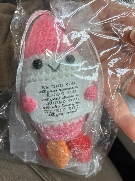 Condition photo showing New/Like New for Graduation Gifts for Her 2026,Cute Birthday Retirement Going Away New Job Inspirational Gifts for Women Coworkers,Funny Handmade Crochet Rocket Emotional Positive Affirmation Support Office Desk Decor