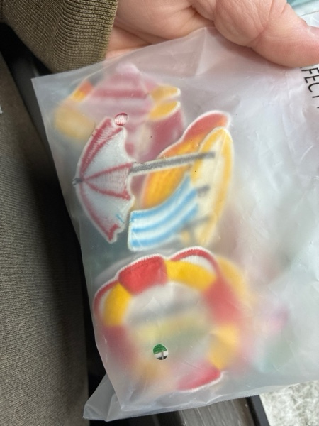 Condition photo showing New/Like New for EMORBALS 33 Pcs Summer Iron on Patches, Embroidered Summer Beach Iron on/Sew on Patch for Clothes, Hat, Jacket, T-Shirt, Etc