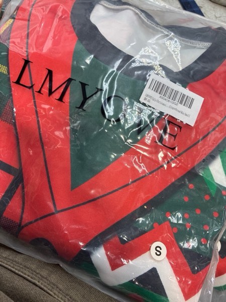 Condition photo showing New/Like New for LMYOVE Ugly Christmas Sweatshirt for Women Men Funny 3D Printed Sweatshirt Adult, Unisex Ugly Pullover