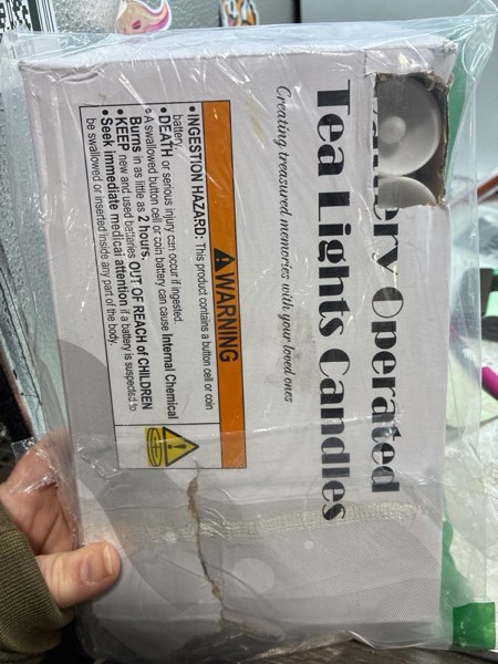 Condition photo showing New/Like New for Homemory 24Pcs Flickering Flameless Candle Battery Operated, 200+Hours Fake Electric LED Tea Lights for Votive, Centerpiece Table Decorations, Wedding, Aniversary, Halloween, Christmas Warm White Glow – White Body Pack of 24