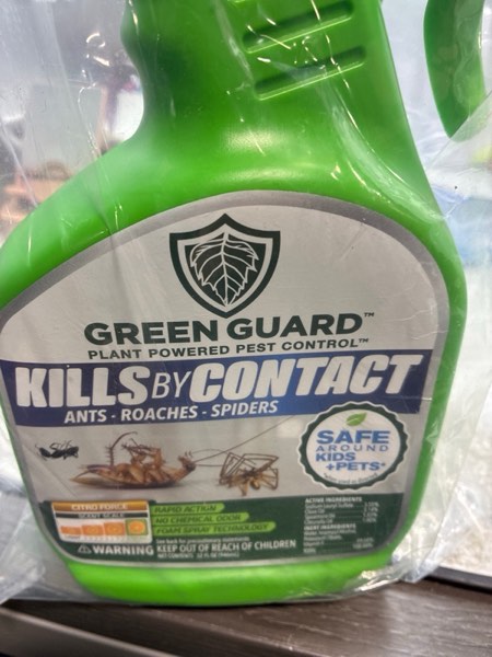 Condition photo showing New/Like New for Green Guard Pest Control Spray - Indoor & Outdoor Killer of Ants, Roaches, Spiders & Other Crawling