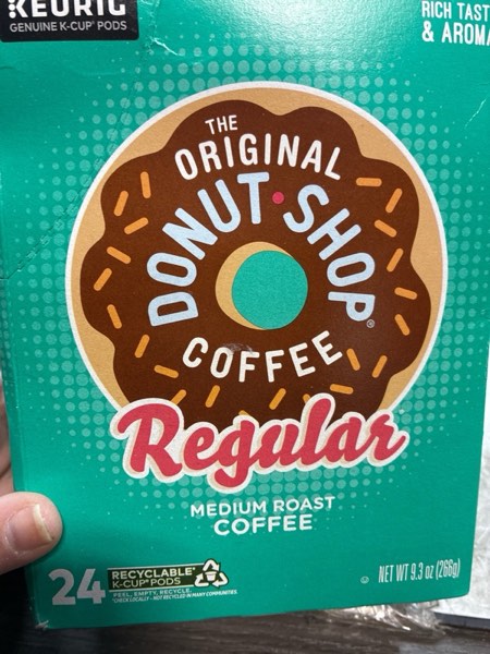 Condition photo showing New/Like New for Coffee People Donut Shop Coffee K-Cup, Medium Roast, 24 Count