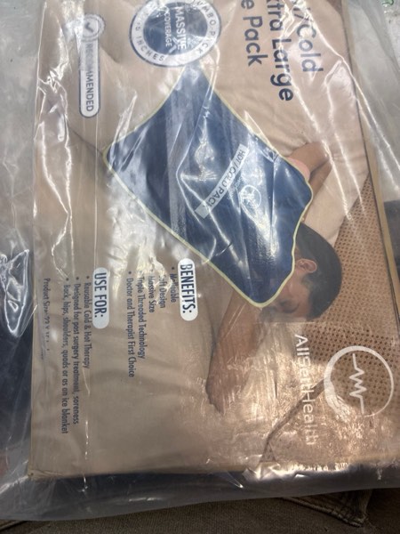 Condition photo showing New/Like New for Extra Large Reusable Gel Ice Pack for Injuries (23 x15 ) | Large Ice Pack for Back Pain Relief Post Surgery Recovery Flexible Cold Pack for Lower Back Pain