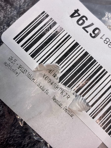 Condition photo showing New/Like New for APILEN 6 Pairs Pack Men's Athletic Socks With Cushioned Low Cut Socks Running (Assorted color)