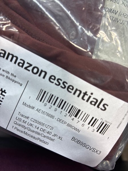 Condition photo showing New/Like New for Amazon Essentials Women's Side Tab Bikini Swimsuit Bottom