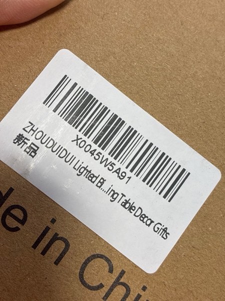 Condition photo showing New/Like New for ZHOUDUIDUI Lighted Birch Tree, White Birch Tree Lights Timer Warm White Artificial Branch Tree for Home Easter Christmas Wedding Table Decor Gifts