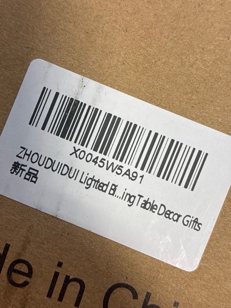 Condition photo showing New/Like New for ZHOUDUIDUI Lighted Birch Tree, White Birch Tree Lights Timer Warm White Artificial Branch Tree for Home Easter Christmas Wedding Table Decor Gifts