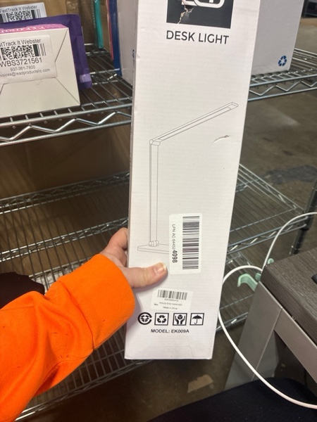 Condition photo showing New/Like New for LED Desk Lamp with Night Light, Fast Wireless Charger, USB Charging Port, 10 Brightness, 5 Color Modes, Dimmable Bedside Table Lamp for Bedroom, Touch Control, Auto Timer, 1200Lux Super Bright