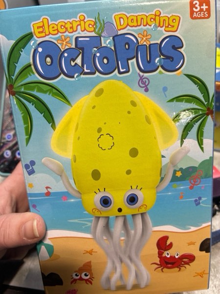 Condition photo showing New/Like New for Electric Dancing Octopus Baby Toy with LED Light and Music, Dancing Squid Kids Toys Boys Girls Age 3-5 4-5, Automatic Obstacle Avoidance Birthday for Boys Girls