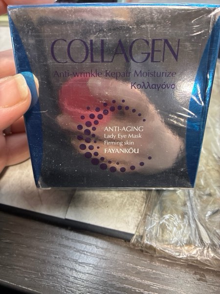 Condition photo showing New/Like New for KYDA 60 Pcs Collagen Under Eye Patches for Older Women, Hydrating & Moisturizing Eye Mask Anti Aging Eye Patches for Puffy Eyes, Eye Liners and Dark Circles 60pcs