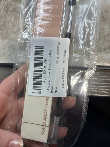 Condition photo showing New/Like New for KYDA Microblading Eyebrow Pen, Dual-Ended Eyebrow Pencil with 2-Fork-Tip & Gel Eyeliner for Women, Eye Brow Pen with Gel Eyeliner, Microblading Eye Brow Pencil with Hair Like Strokes, Black 03 Black