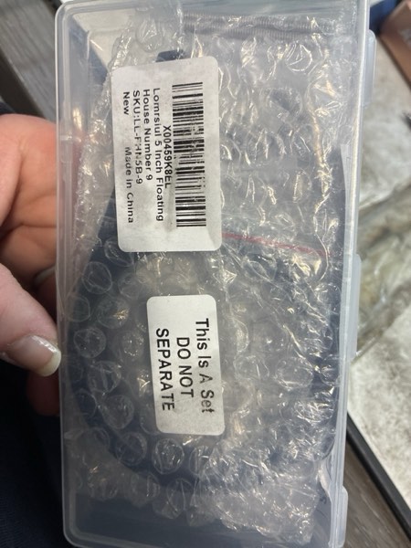 Condition photo showing New/Like New for 5 Inch Floating House Numbers, Modern House Numbers for Outside Address Numbers House Number Signs for Outside Home Door Mailbox Garden Street Zinc Alloy Black House Number 9