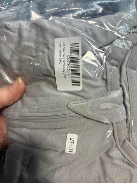 Condition photo showing New/Like New for (2-3T) HOMEAL Toddler Sleep Sack with Leg, Sleep Sack with Feet, Baby Sleep Sack 12M-7T Gray 2T-3T