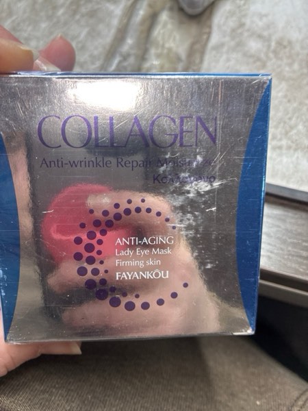 Condition photo showing New/Like New for KYDA 60 Pcs Collagen Under Eye Patches for Older Women, Hydrating & Moisturizing Eye Mask Anti Aging Eye Patches for Puffy Eyes, Eye Liners and Dark Circles 60pcs