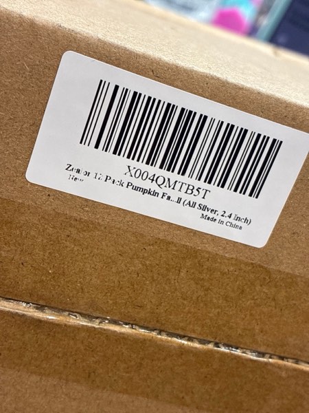 Condition photo showing New/Like New for 12 PCS Artificial Disco Pumpkin Foam Glitter Mirror Pumpkin 2.4 In Fall Decor Silver Small Hanging Ornament Party Favor for Thanksgiving Harvest Farmhouse Fall Table Centerpiece Tree Decoration All Silver Small