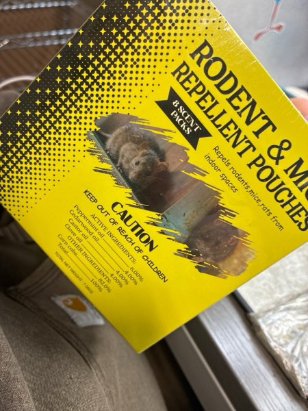 Condition photo showing New/Like New for Mouse Repellent Pouches,Peppermint Oil Powered, Indoor Outdoor & Car Use, Natural Rodent Deterrent for Home, RV, Garage | Safe for Pets & Kids,Advanced Botanical Formula for RV & Vehicle Protection