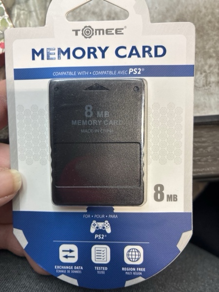Condition photo showing New/Like New for 8MB Memory Card for PlayStation 2 Compatible with PS2 and PS2 Slim Reliable Game Save Storage
