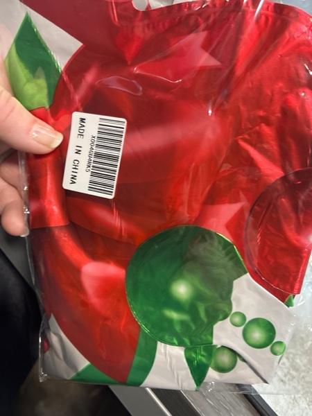 Condition photo showing New/Like New for Christmas Candy Cane Balloons, 24 Inch Candy Canes Mylar Balloons for Christmas Decorations Festival Birthday Indoor Outdoor Party Supplies Home Office Decor