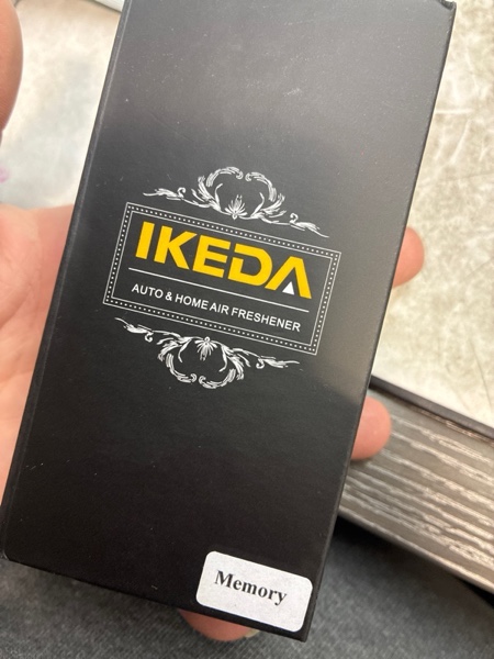 Condition photo showing New/Like New for Ikeda Car Air Freshener: Hanging Car Smell Air Freshener | 10ml Hanging Car Perfume | Long Lasting Fragrance | Strong Scents Diffuser for Auto Home (Memory|Square)