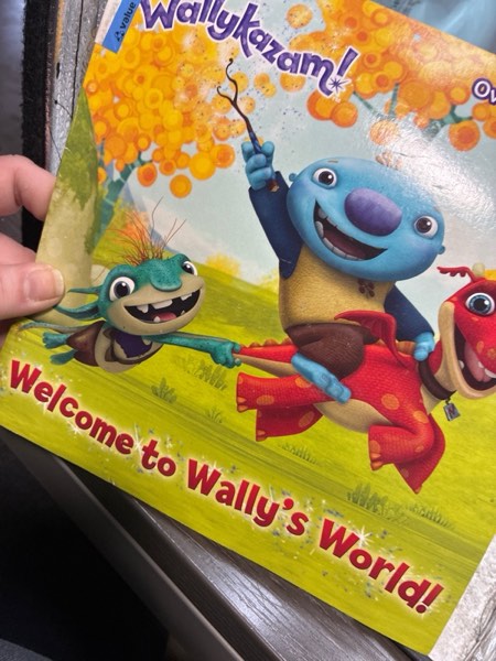 Condition photo showing As Is for Welcome to Wally's World! (Wallykazam!) (Pictureback(R))